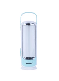 SONASHI Rechargeable Emergency Lantern with Portable Handle  Chargeable Solar Panel with Charging Indicator  Durable and Handy Design for Easy Use  Perfect for Indoor and Outdoor Activities SEL-714S Blue  - Image 1