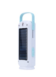 SONASHI Rechargeable Emergency Lantern with Portable Handle  Chargeable Solar Panel with Charging Indicator  Durable and Handy Design for Easy Use  Perfect for Indoor and Outdoor Activities SEL-714S Blue  - Image 3