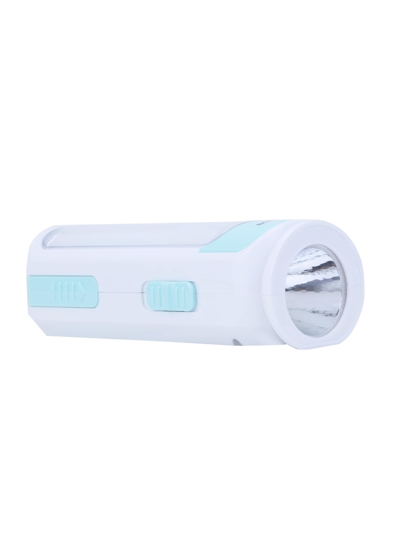 SONASHI Rechargeable Emergency Lantern with Portable Handle  Chargeable Solar Panel with Charging Indicator  Durable and Handy Design for Easy Use  Perfect for Indoor and Outdoor Activities SEL-714S Blue  - Image 4