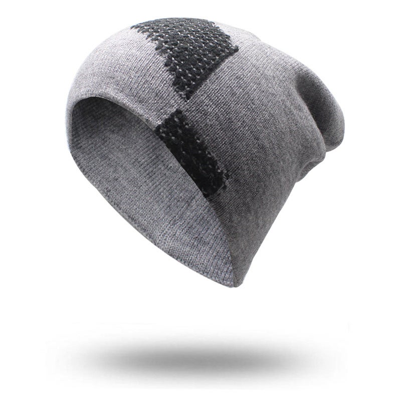 Beanie Large Head Winter Warm Knitted Postpartum Maternity Thermal Hat - Image 3