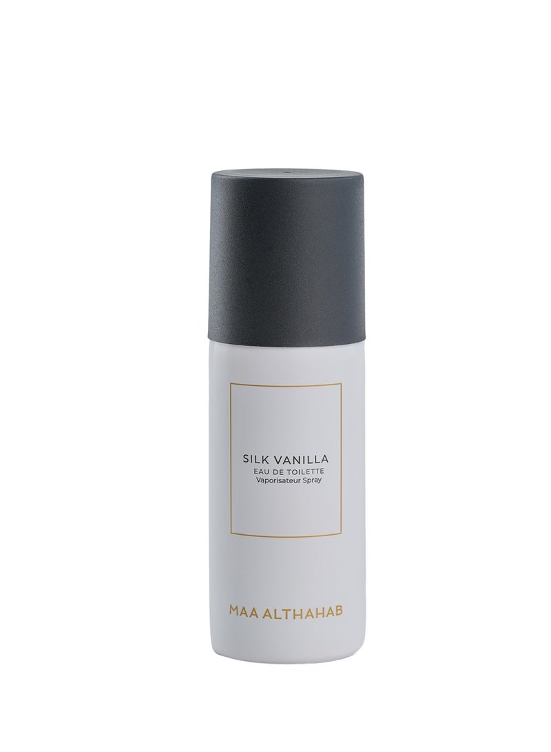 Maa Althahab Silk Vanilla Body spray For Women  100 ml - Image 1