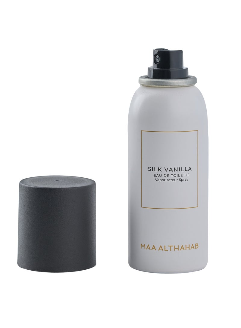 Maa Althahab Silk Vanilla Body spray For Women  100 ml - Image 3