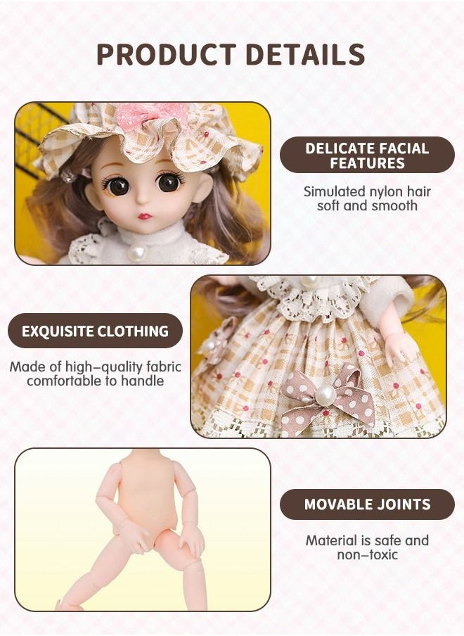 GROIC 16cm Doll, Cute Princess Skirt Doll, Children Accompanied Toys, Girl Princess Toys, Home Decoration, Doll Collections  - Image 3