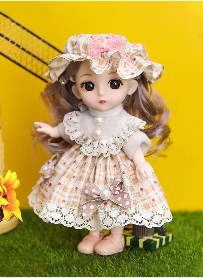 GROIC 16cm Doll, Cute Princess Skirt Doll, Children Accompanied Toys, Girl Princess Toys, Home Decoration, Doll Collections  - Image 4