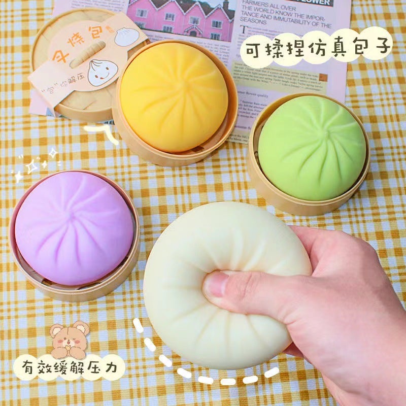 Stress Relief Squishy Toy Set - Simulation Food and Animals - Image 2
