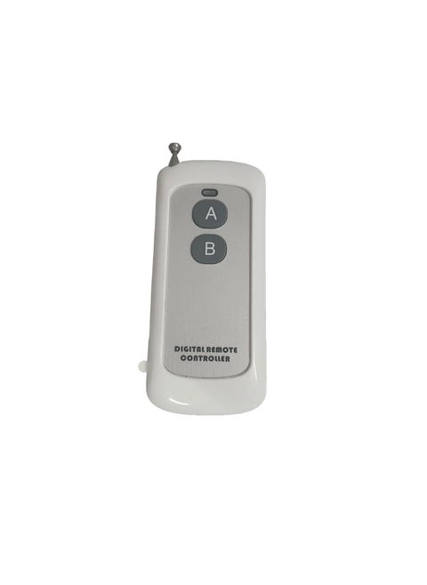 NAVKAR SYSTEMS 50M Long Distance High Power 2 Button Wireless Remote Control 433 Mhz Portable Key Fob
