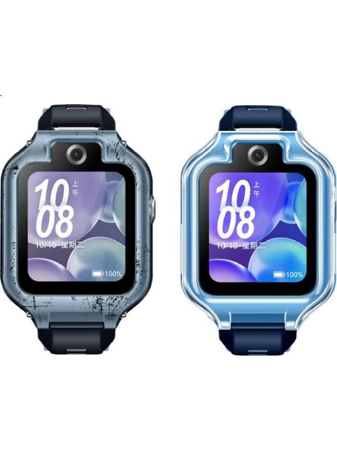 Freeson Protective Case For Huawei Children'S Watch 5X, Slim Shockproof Anti-Collision Cover, Full Protection Outer Shell For 5X Smart Watch, Transparent Accessory - Image 1