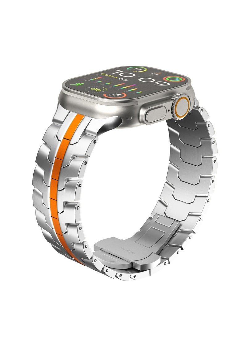 Y&D For Apple Watch 42mm 44mm 45mm 49mm Metal Strap - Image 2