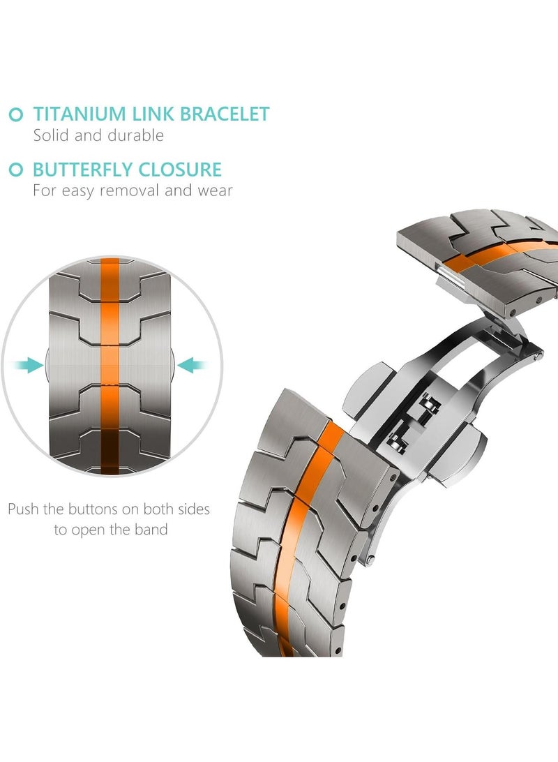 Y&D For Apple Watch 42mm 44mm 45mm 49mm Metal Strap - Image 3