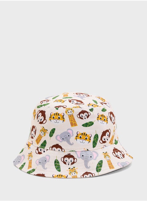 Aop Tapered Bucket Hat