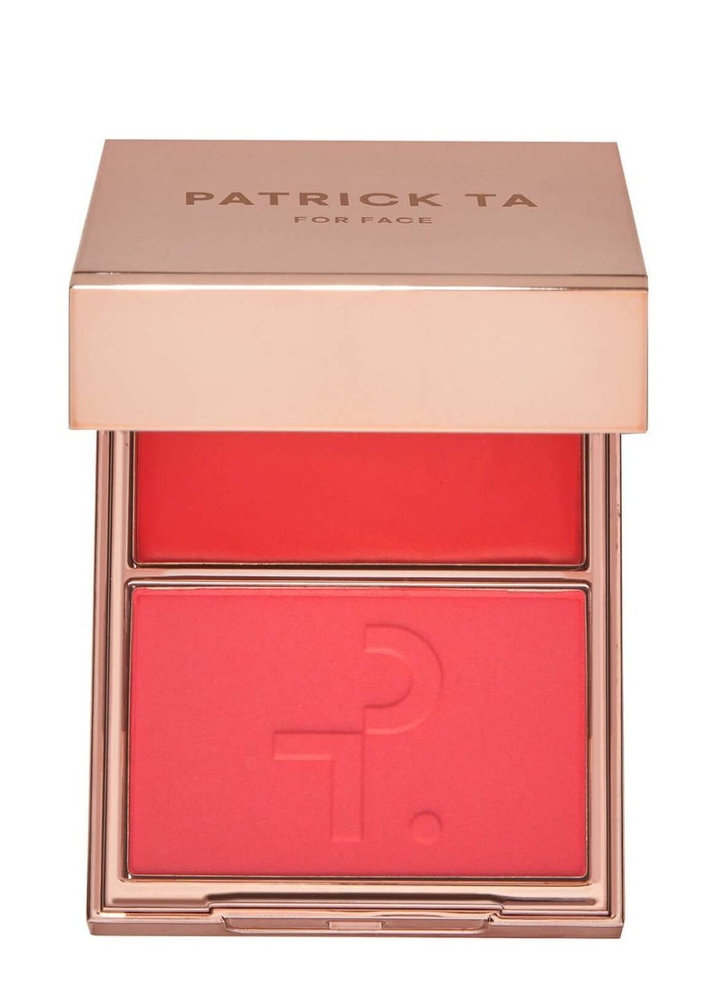 Patrick Ta - PATRICK TA Major Headlines Double Take Creme & powder Blush- She's Vibrant, 4g - Image 1