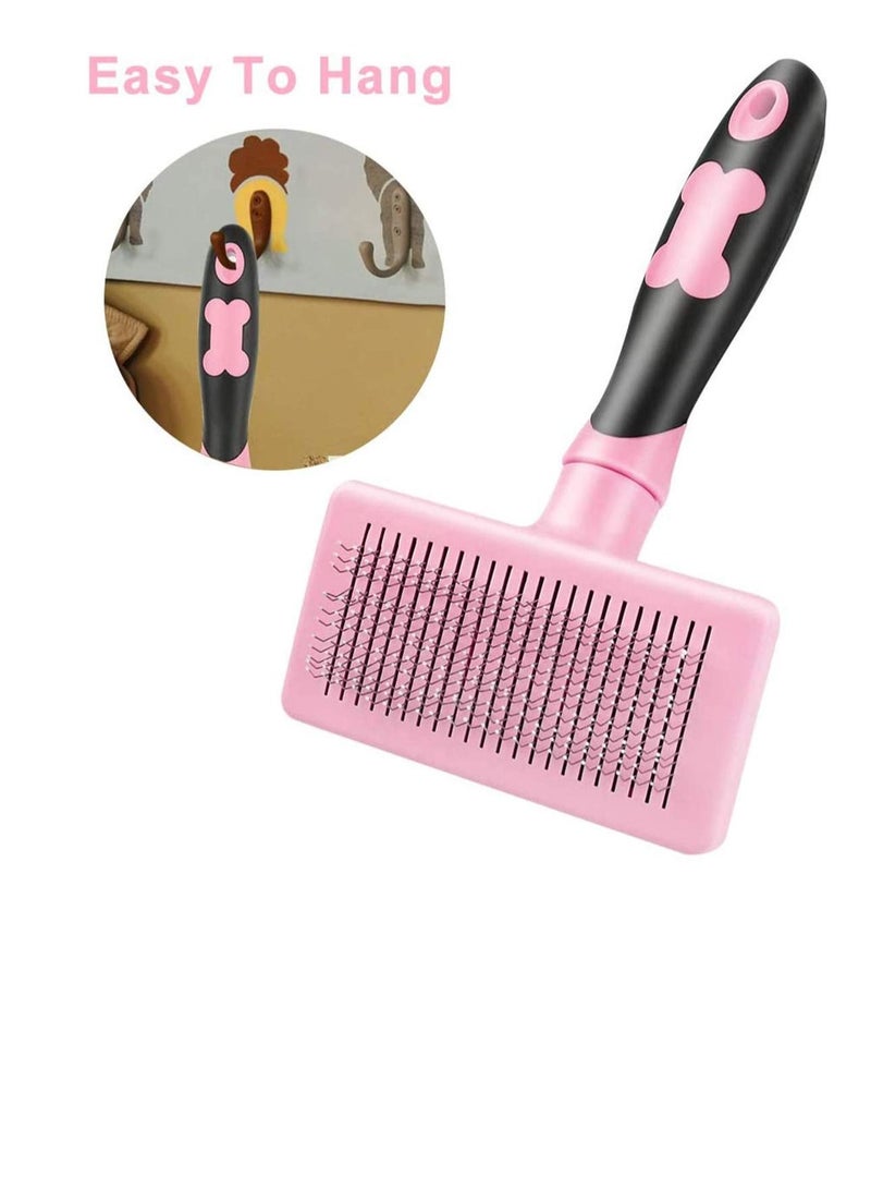 KASTWAVE Dog Comb Brush, Cat Hair Brush, Pet Grooming Brush, Daily Use to Clean Loose Fur & Dirt, Great for Dogs and Cats With Medium Long Hair - Image 5