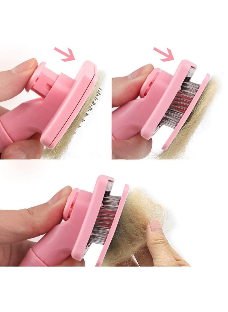KASTWAVE Dog Comb Brush, Cat Hair Brush, Pet Grooming Brush, Daily Use to Clean Loose Fur & Dirt, Great for Dogs and Cats With Medium Long Hair - Image 3