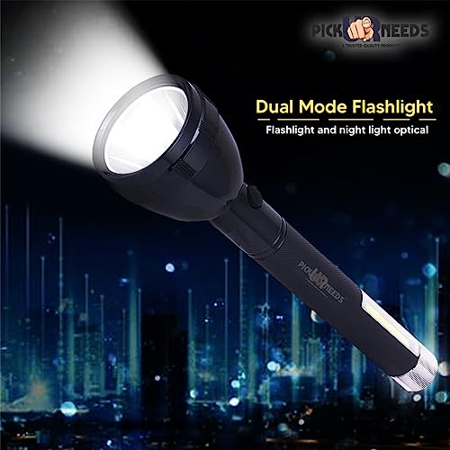 Pick Ur Needs 50W Long Range LED Torch Rechargeable Home Emergency Search Light - Image 2