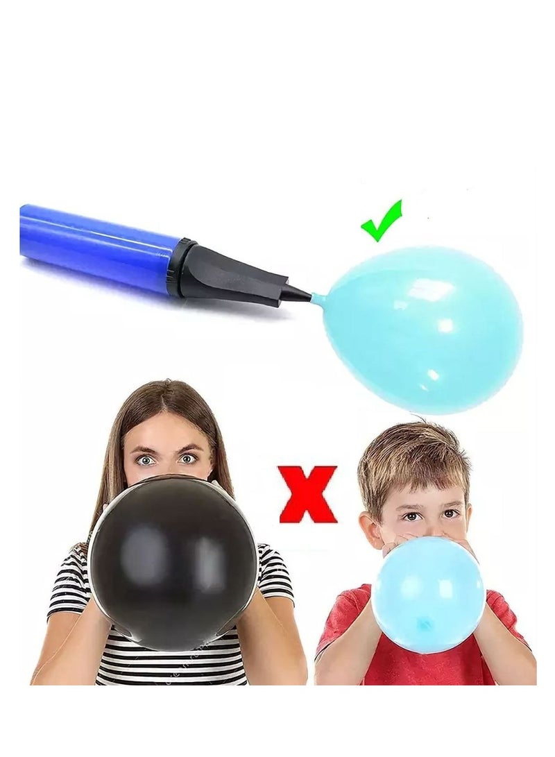 2 balloon pumps for parties and birthdays  suitable for all ages  multicolored - Image 2