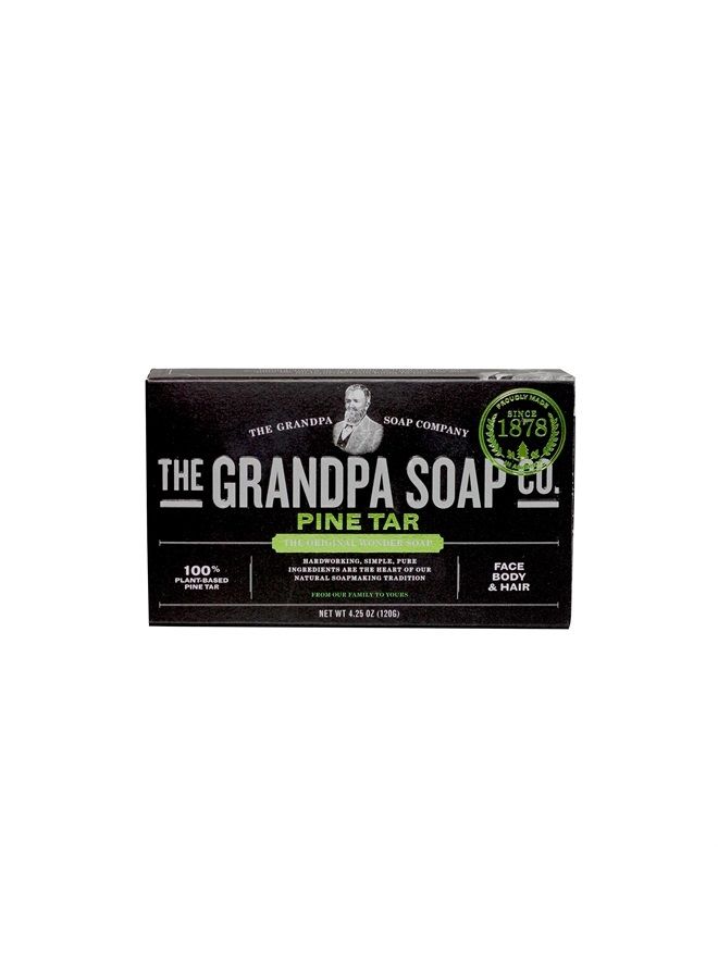 GRANDPA'S PINE TAR BAR SOAP SHAMPOO CONDITIONER PERSONAL BEST NATURAL TREATMENT SENSITIVE SKIN 3 PACK VALUE BUNDLE SET - Image 5