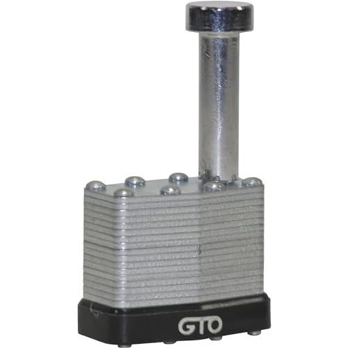 Mighty Mule Gate Operator Security Pin Lock (FM133), Silver - Image 1