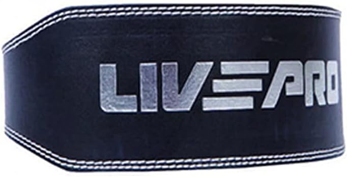 LIVEPRO Weightlifting Belt - Medium Black - Image 2