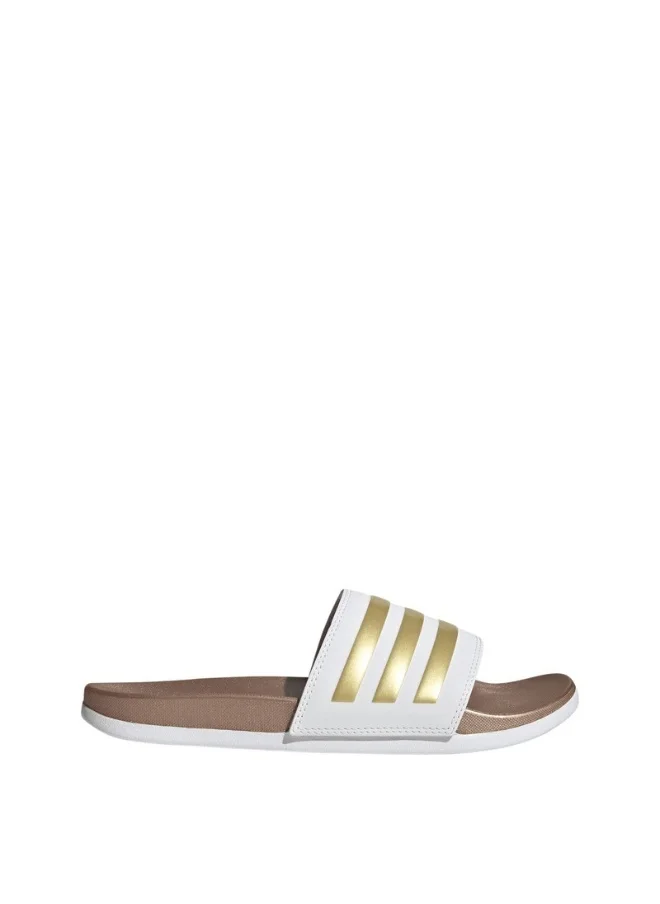adidas Originals adidas ADILETTE COMFORT White Swim SLIPPER for Women - 4