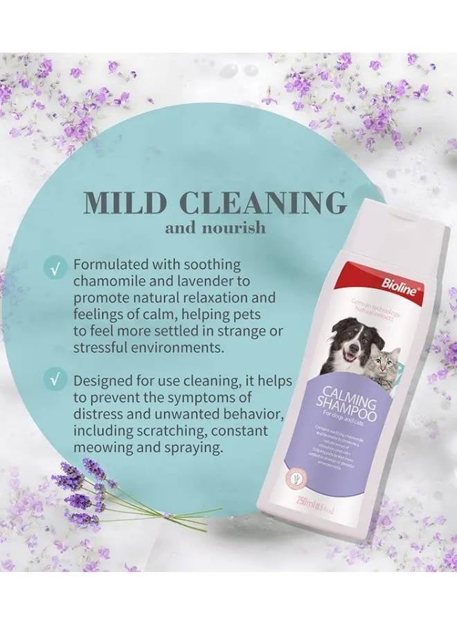 Bioline Calming shampoo 250ml - Image 2