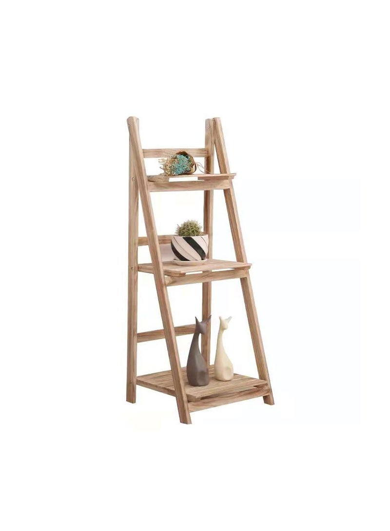 FFD Wooden Flower Stand Plant Display Shelf Multilayer Simplicity book Shelves towel holder bayhtoom shelf for Home Garden Patio Corner Outdoor Indoor Balcony  - Image 3
