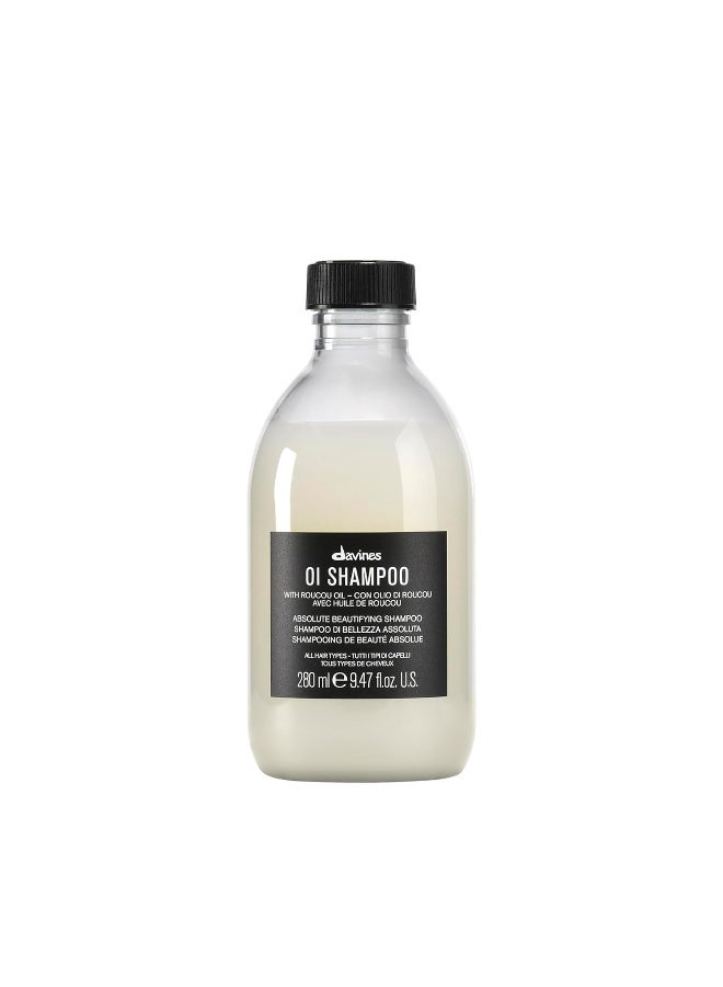 Davines OI Nourishing Shampoo for All Hair Types, Adds Silky-Smooth Shine & Volume, Softens And Restores Chemically Treated Hair - Image 1