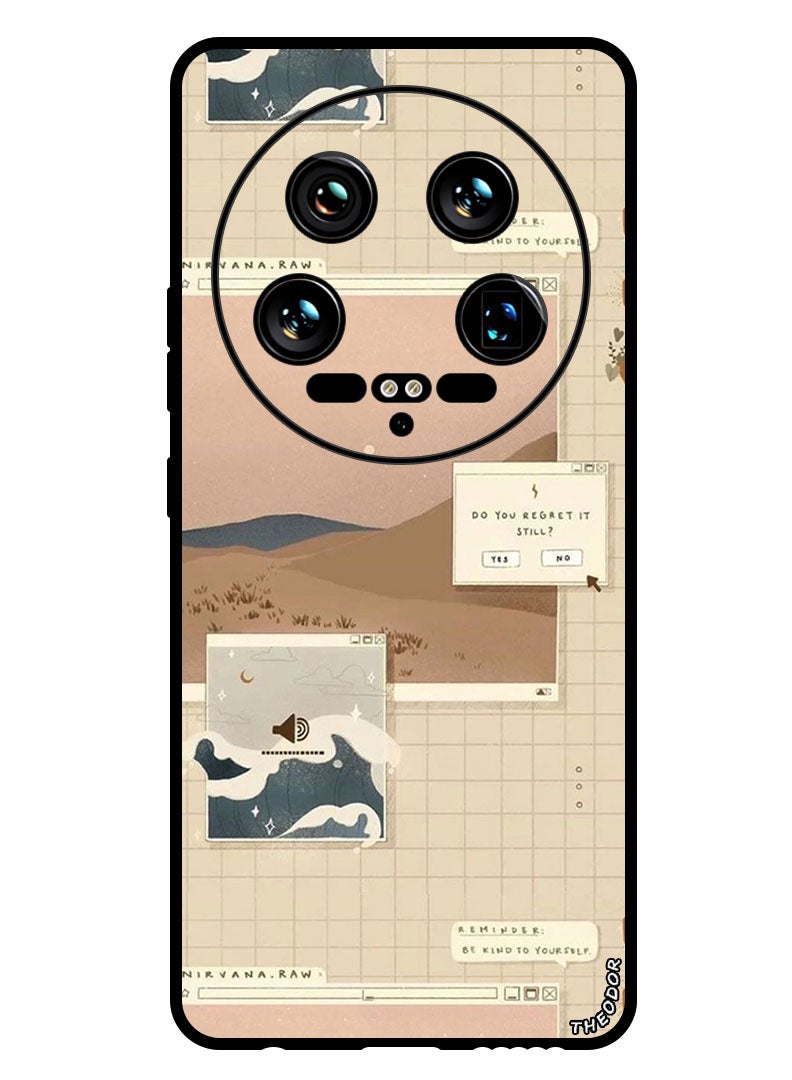 Theodor Protective Case Anti Scratch Shock Proof Bumper Cover For Xiaomi 14 Ultra Asthetic - Image 1