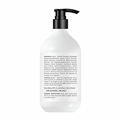 LA'BANGERRY Keratin Protein Conditioner | Smoothens & Hydrates Dry Frizzy Hair | For Shiny, Straight Hair | Sulfate & Paraben Free (250ml) - Image 2