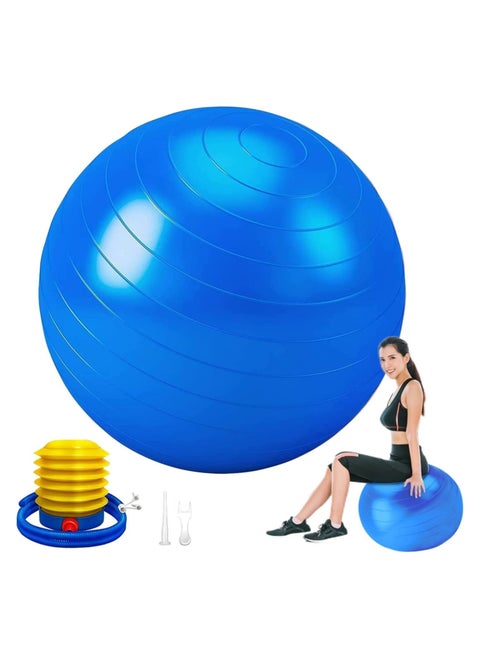 Yoga Aerobic Body Fitness Ball 65cm Blue