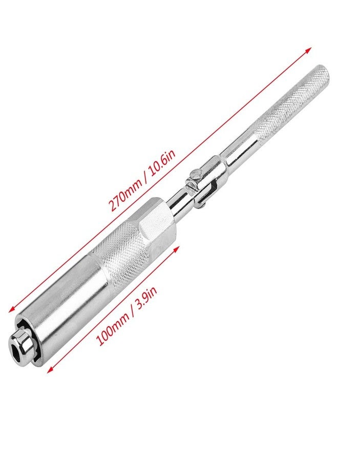 Ymiko Car Rear Shock Absorber Hex Socket Wrench Removal Tool Set CR V 17mm Hex Socket Wrench Rear Shock Absorber Repair Tool for Speed Reduction - Image 3