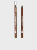 RIMMEL LONDON Rimmel Scandaleyes Waterproof Kohl Kajal Liner – 003 – Brown, 1.3g