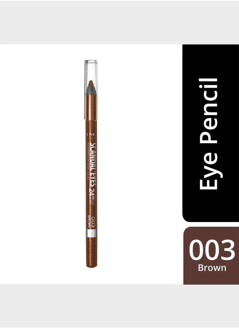 RIMMEL LONDON Rimmel Scandaleyes Waterproof Kohl Kajal Liner – 003 – Brown, 1.3g