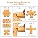 plusvivo Marble Board Game Wooden Board Game for 4 and 6 Players Portable Original Marble Game with 24 Marbles 12 Dice for Family Friends Party Game Night - Image 2