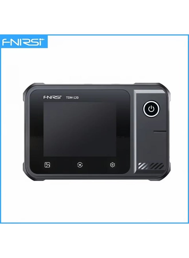 فنيرسي جهاز قياس متعدد الوظائف FNIRSI TDM-120، كاميرا تصوير حراري بالأشعة تحت الحمراء، يعمل بتيار متردد 750 فولت/تيار مستمر 1000 فولت، لقياس المقاومة والسعة، 120×90 مم، الأشعة تحت الحمراء - Image 1