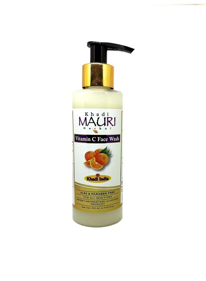 Khadi MAURI Vitamin C Face Wash Pack Of 1 Face Wash (210 Ml) - Image 1