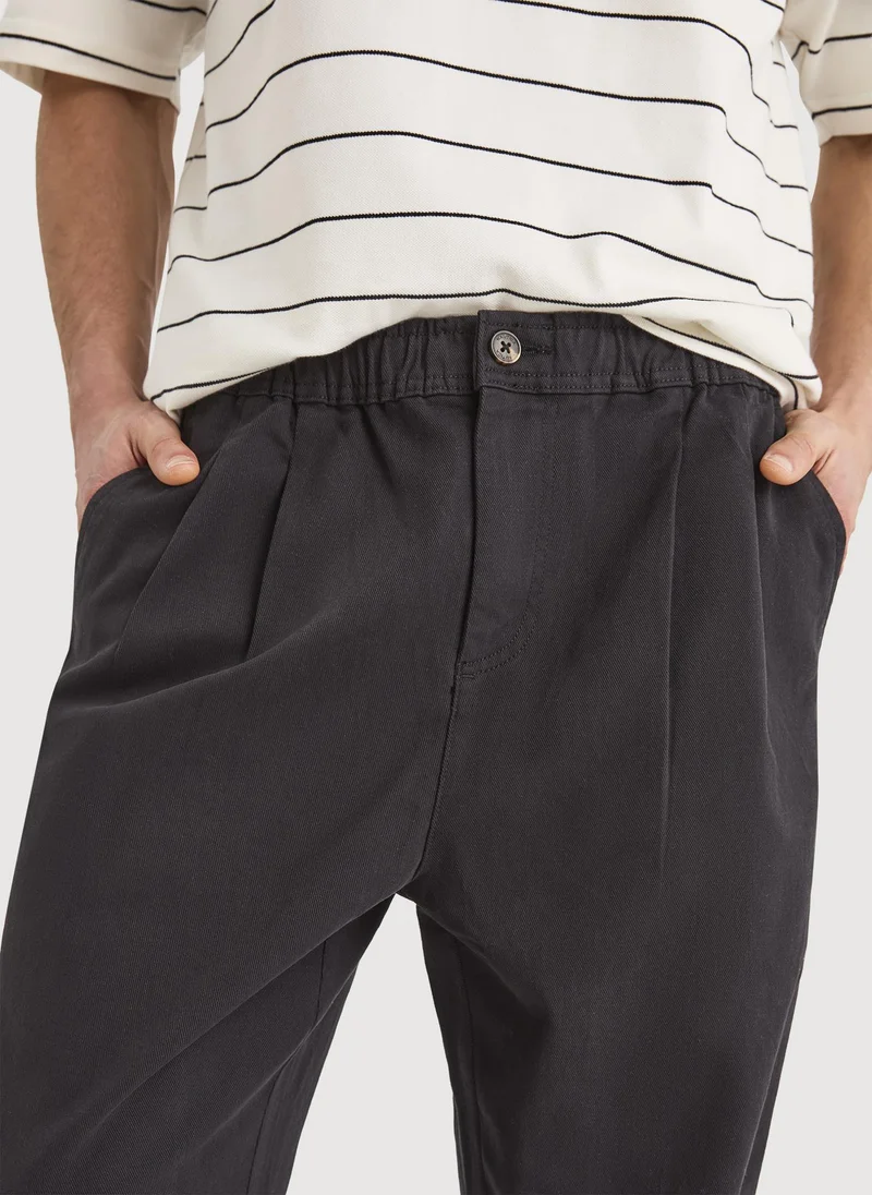 Nautica  Men Regular Fit Pants for Versatile Styling - Black for Men | Best Price UAE