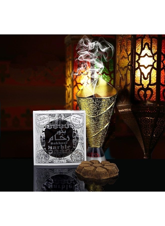 نبيل 6 قطع بخور رخام 30 جرام بخور - Image 3