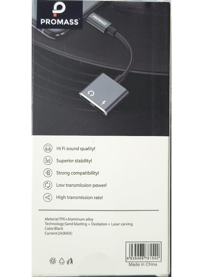 PROMASS Lightning Earphone Adapter Elevate Your Sound Experience on the Go - Image 3