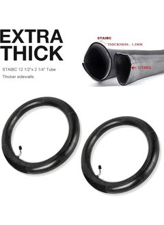 FIRST PRO 12.5 x 2.25” Inner Tubes replacement for 10-Inch Electric Scooter, Compatible with 10x1.90 10x1.95 10 x 2.0 10 x 2.125 Most Kid Bike Tire Tube Electric Scooter Tubes 2-Pack  - Image 3