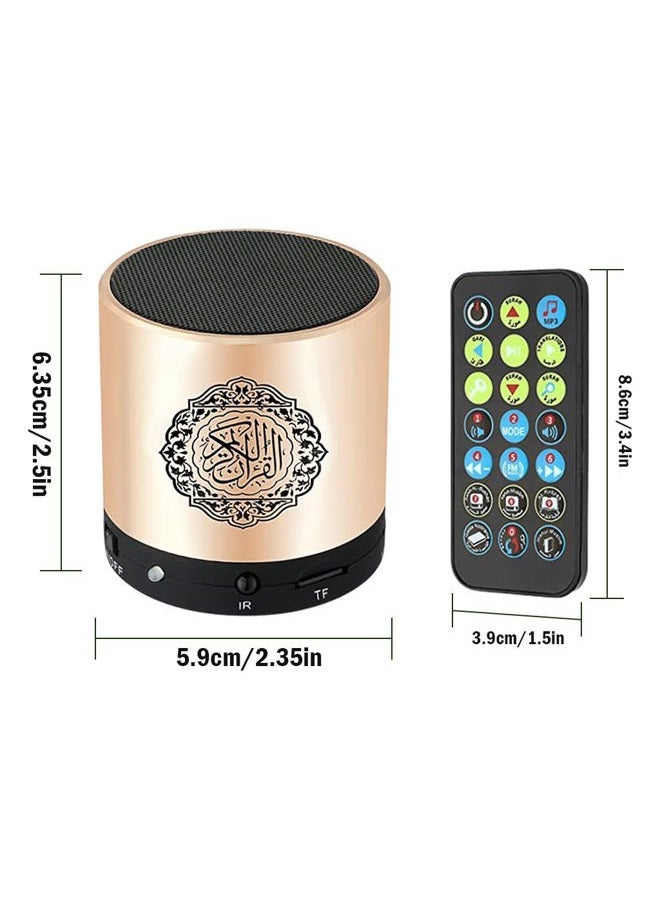 Hitopin Portable Digital Quran Speaker with Remote Control over18 Reciters and 15Translations Available Quality Qur'an Speaker Arabic English French, Urdu etc Mp3 FM Radio - Image 2