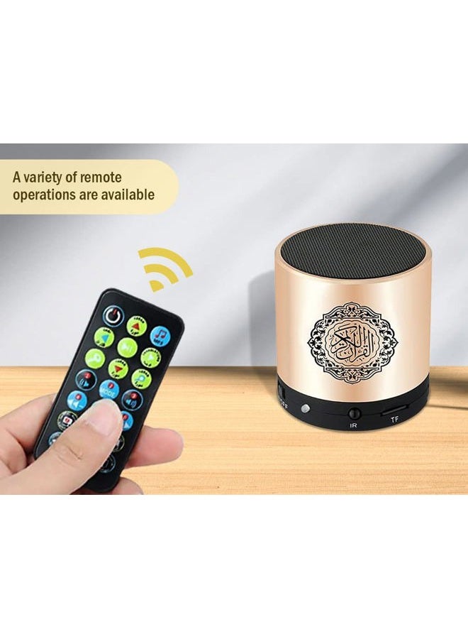 Hitopin Portable Digital Quran Speaker with Remote Control over18 Reciters and 15Translations Available Quality Qur'an Speaker Arabic English French, Urdu etc Mp3 FM Radio - Image 5