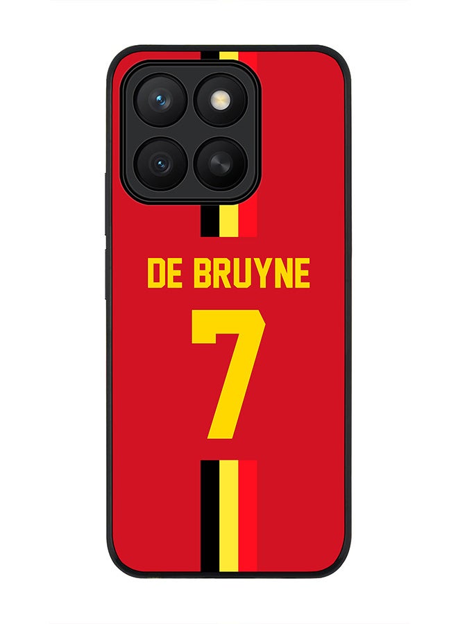 Stylizedd For Honor X8c Case,Slim fit Camera Protection, Shockproof Thin Phone cover  - Football - Belgium,  De Bruyne