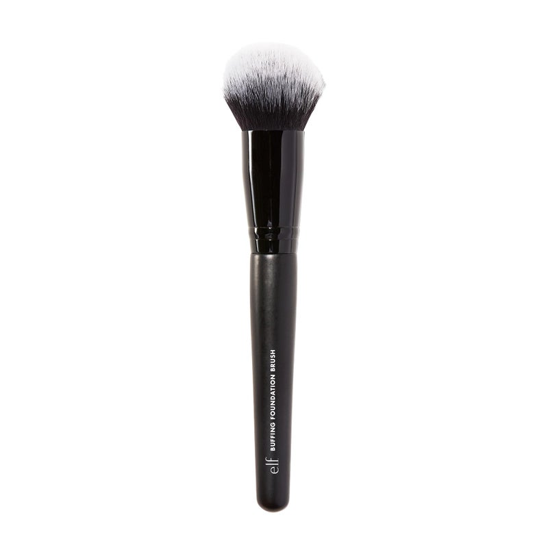 elf Buffing Foundation Brush Tapered Makeup Brush For A SeamlessLooking Finish Even Coverage Vegan CrueltyFree