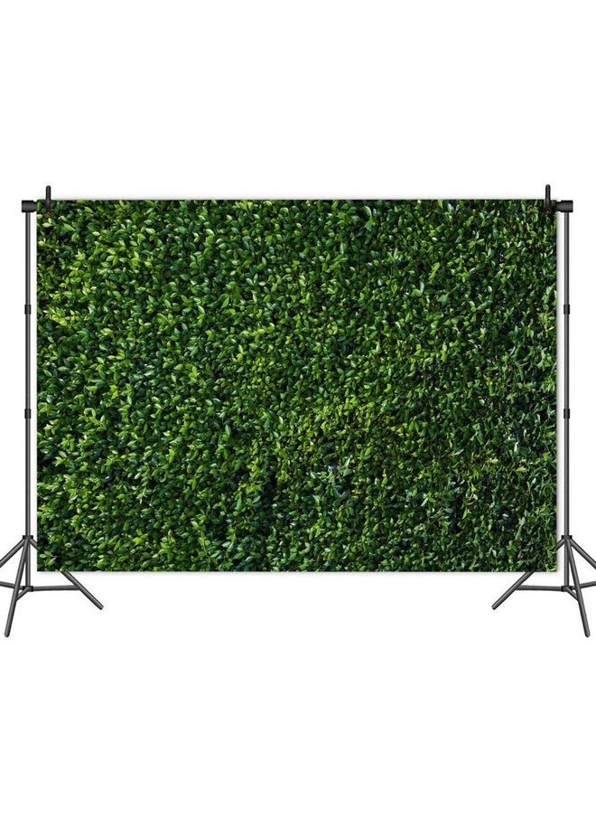 HQM - 7X5Ft Nature Spring 3D Green Leaves Theme Photo Background Wedding Birthday Party Newborn Baby Shower Photography Backdrops Zoo Decor Shoot Props Bannner - Image 1
