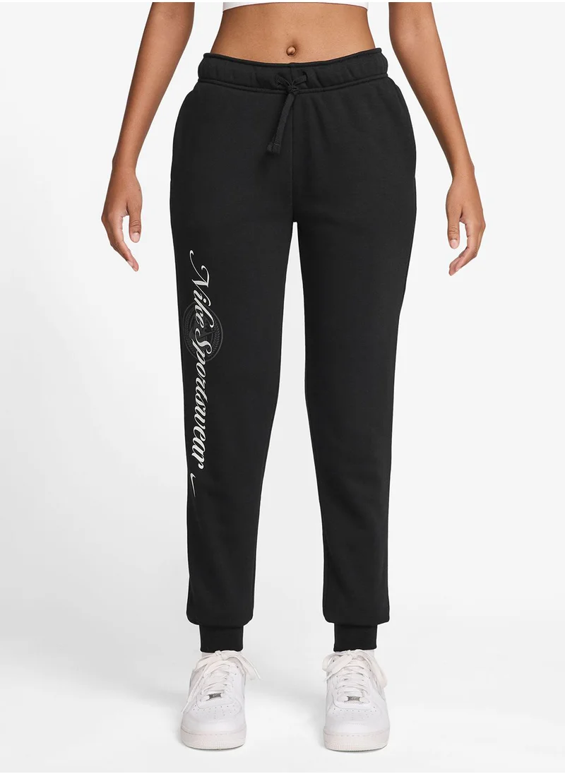نايكي Club Fleece Graphic Standard Pants
