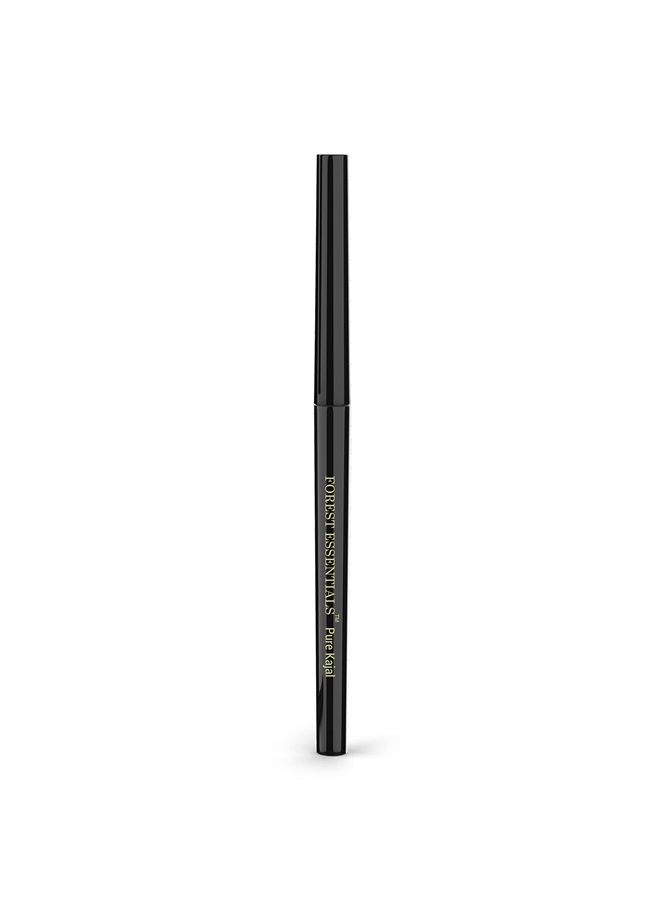 Forest Essentials Charcoal Black Gulaab Khaas Kajal 0.3g - Image 2