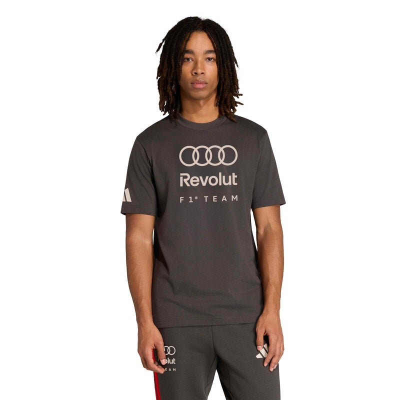 adidas Audi Revolut Formula One Team Dna Graphic Tee - Image 1
