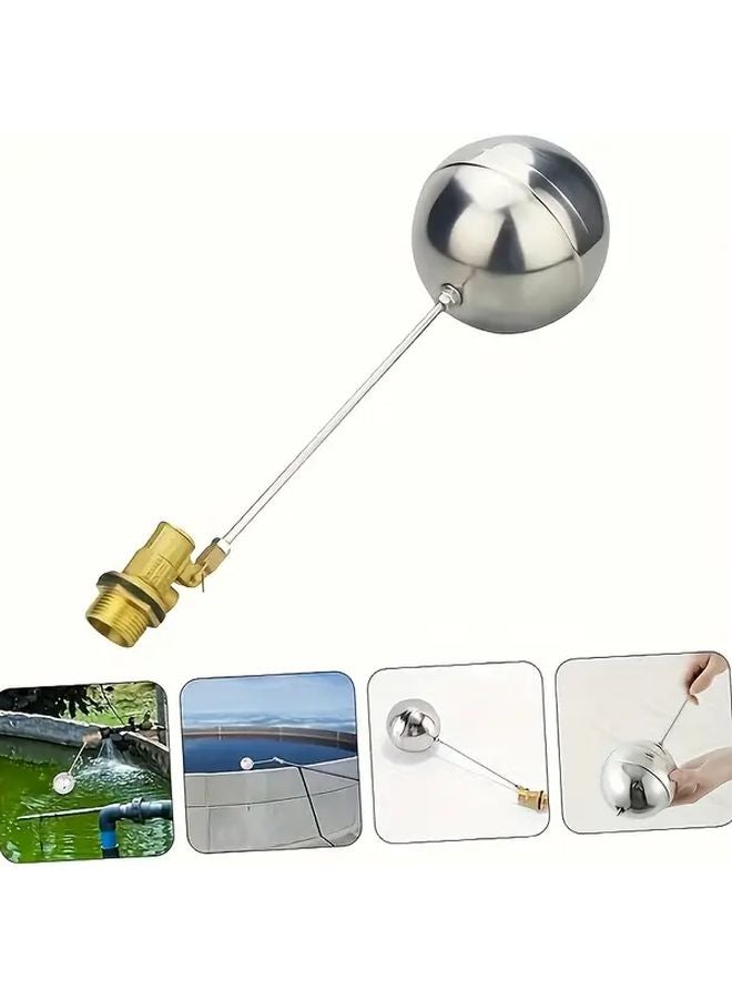 DN20 6 Float Valve 3 4 Inch Automatic Water Level Controller Stainless Steel - Image 2