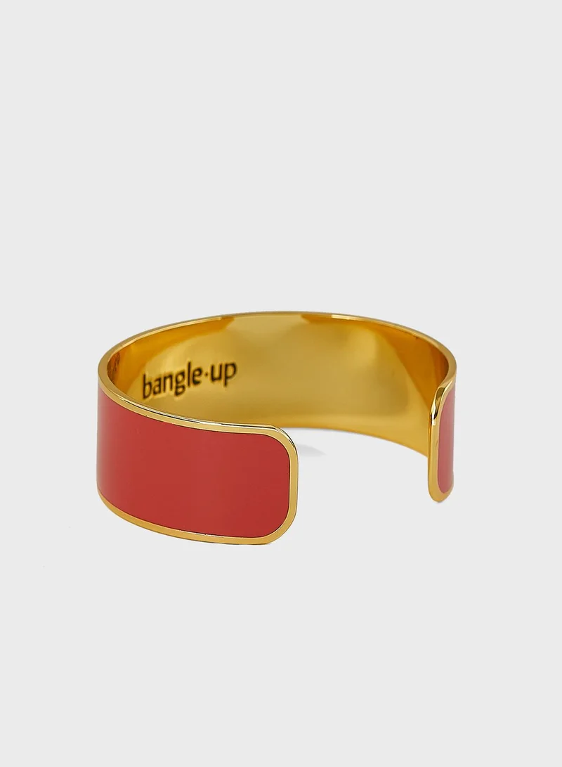 Bangle up Adjustable Enamel Cuff Bangle