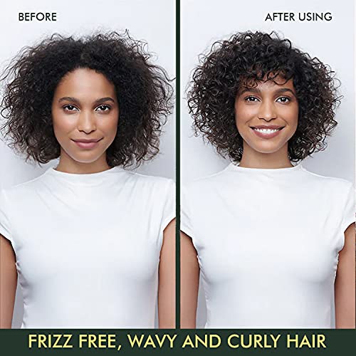 Just Peachy Curl Enhancing Shampoo | Moroccan Argan Oil; Soya Protein ; Green Tea & Pro Vitamin B5 | Color Safe | For Frizzy, Wavy & Curly Hair | No Sulfate, Paraben, Phosphates | 100% Vegan | 250ml - Image 5